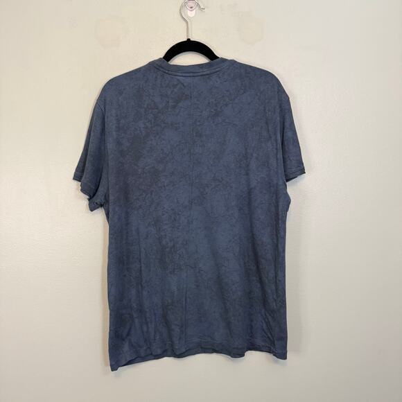 John Varvatos Hillsboro T-Shirt Mens L Cosmos Blue Crew Neck Short Sleeve Casual - Picture 2 of 6